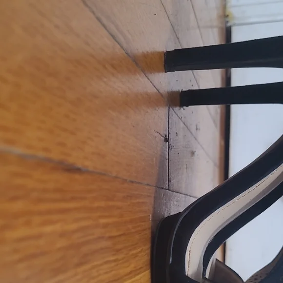 BCBGeneration Black Laser-Cut Heels - Picture 6 of 9